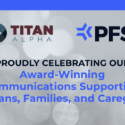 Announcement of PFS award-winning communications