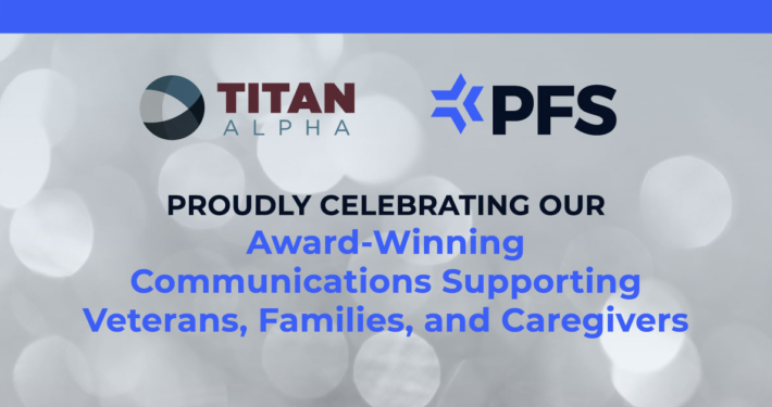 Announcement of PFS award-winning communications