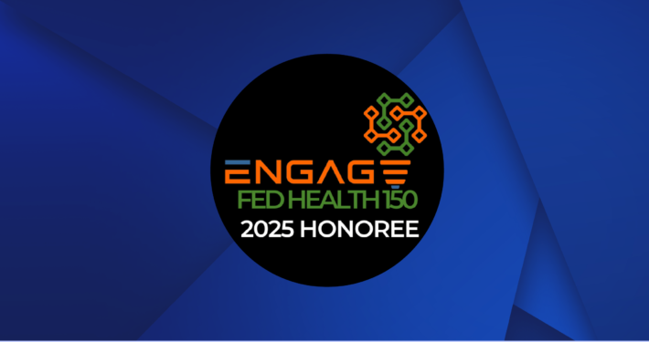 OrangeSlices AI Engage Federal Health 150 2025 Honoree Logo